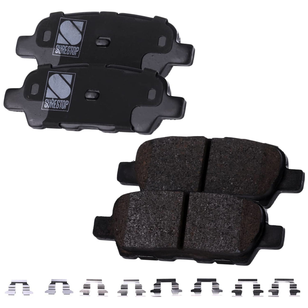 Brake Disc Rotors and Pads Kit for Nissan Quest, Infiniti FX45, FX35, Murano