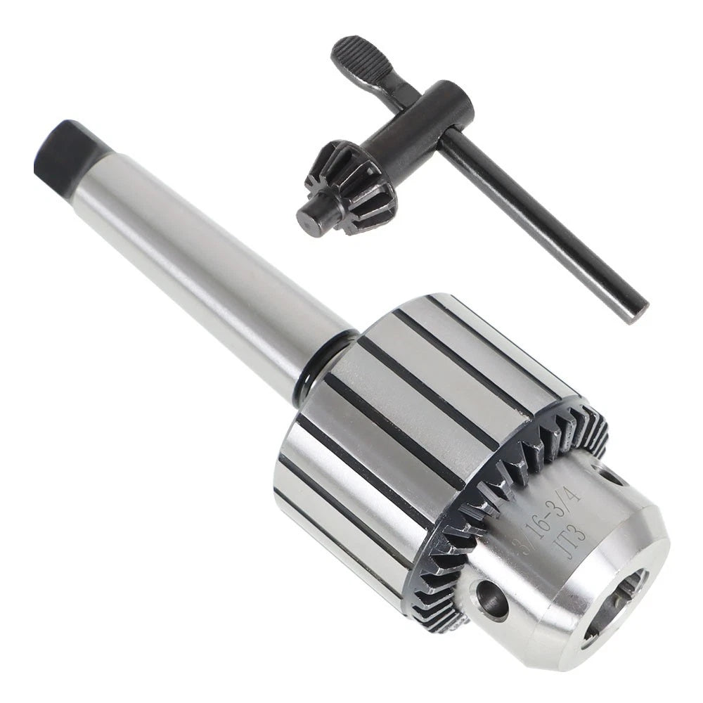 3/4" Heavy Duty Drill Press Chuck for MT3 Taper (3MT Shank)
