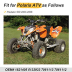 Tie Rod Ends Kit for Polaris Predator 500 (2003–2006) #7061113 #5133933