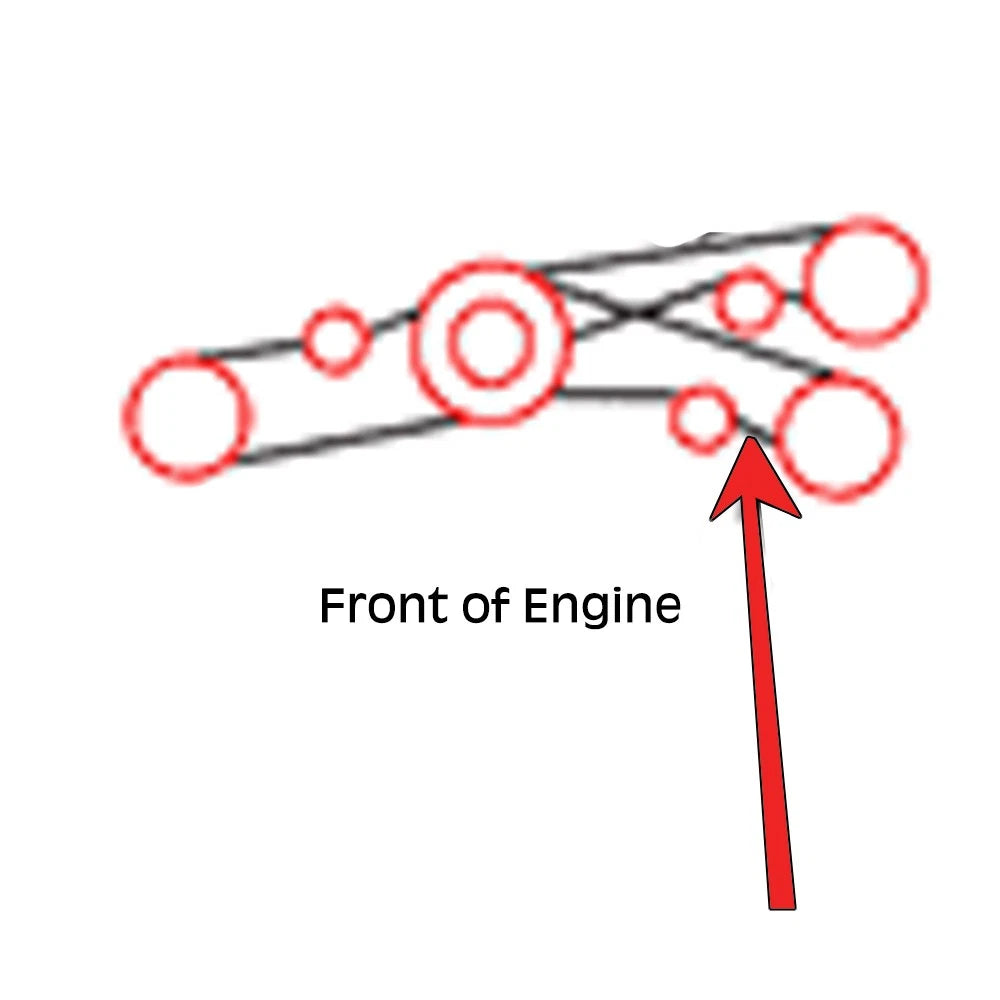 Unloader Drive Belt AM2605020W1 for