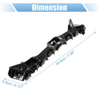 Pair of Front Bumper Bracket 71193-T5A-000 for Honda Fit (2015) Plastic Black
