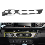 ABS Air Condition Adjust Button Cover Trim for Toyota Tacoma (2016–2019)