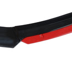 Front Bumper Lip Spoiler for Universal Car (2 Layer Glossy Black)