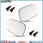 Set of 2 Heated Mirror Glass for Mercedes CLK500 CLK55 AMG CLK63 (2003–2009)