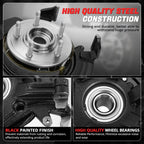 Loaded Wheel Bearing Knuckle for Ford Explorer, Mountaineer (2006–2010)
