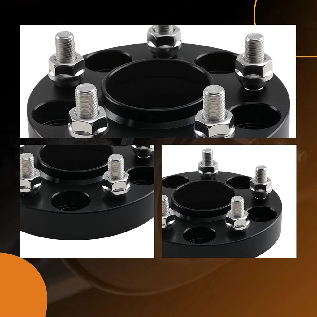 Set of 4 Wheel Spacers for Acura MDX ILX CL Honda Civic 5x114.3mm M12x1.5 64.1mm