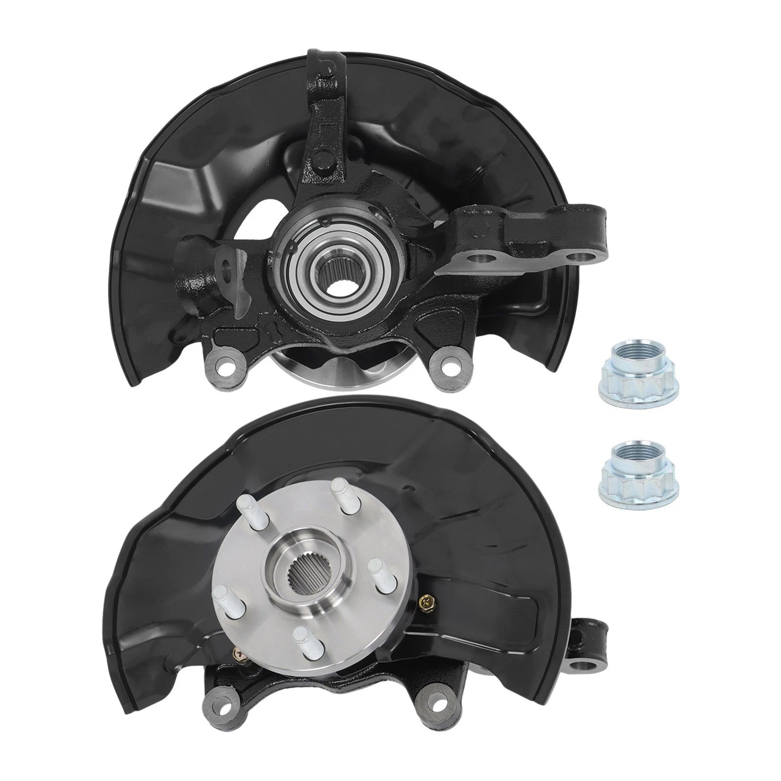 Front Steering Knuckles & Wheel Hub Bearings for Toyota Corolla (2014–2018)