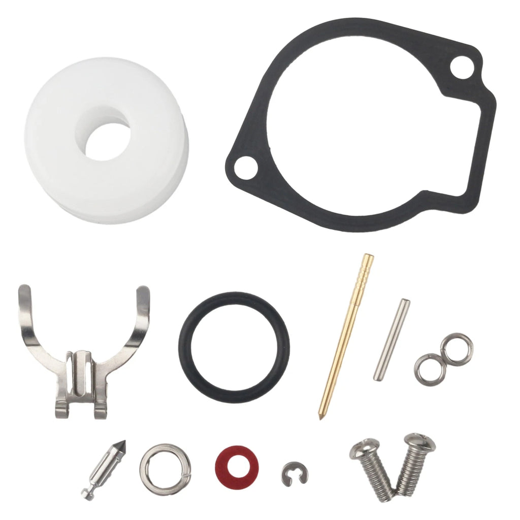 Carburetor Kit & Float for Mercury Mariner 2.5 3.5 HP (2-Stroke)