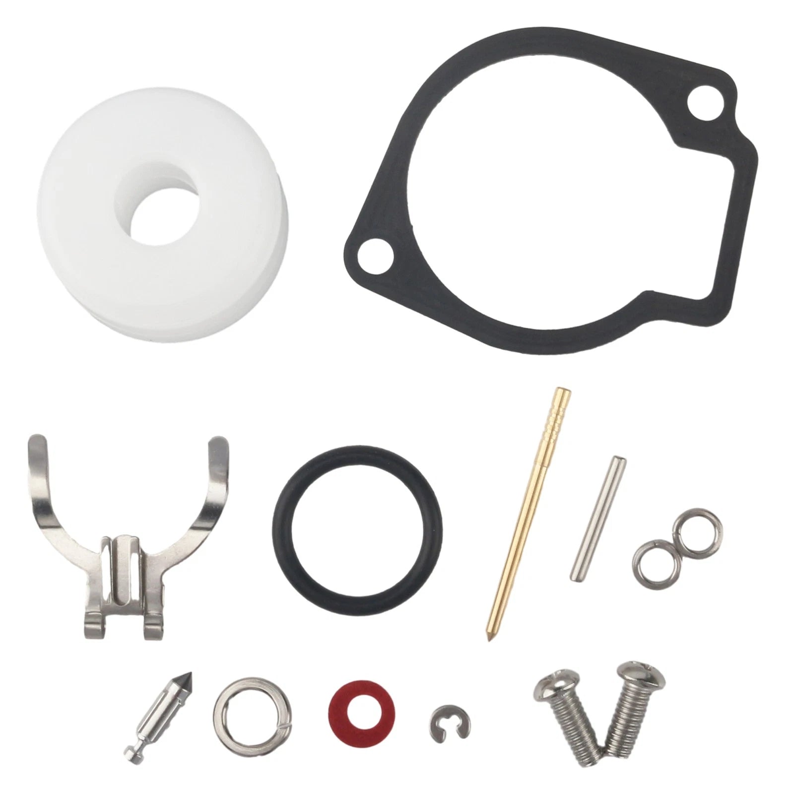 Carburetor Kit & Float for Mercury Mariner 2.5 3.5 HP (2-Stroke)