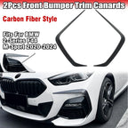 Front Side Fin Canards Splitter for BMW 2-Series F44 M-Sport (2020–2024)