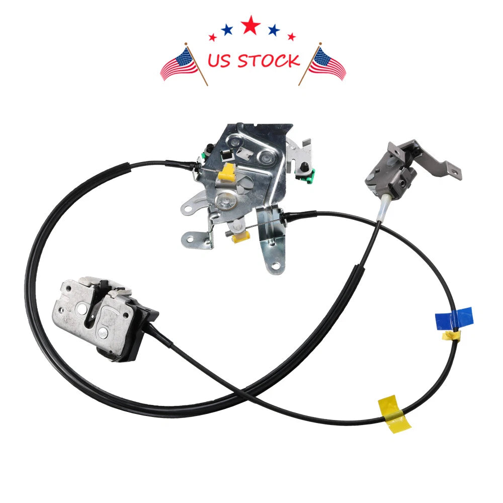 Right Rear Door Latch & Cable for Ford F250 F550 Super Duty (1999–2007)