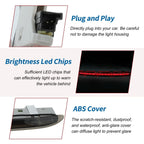 Black LED Third Brake Light for Mercedes-Benz W164 ML (2006-2011)