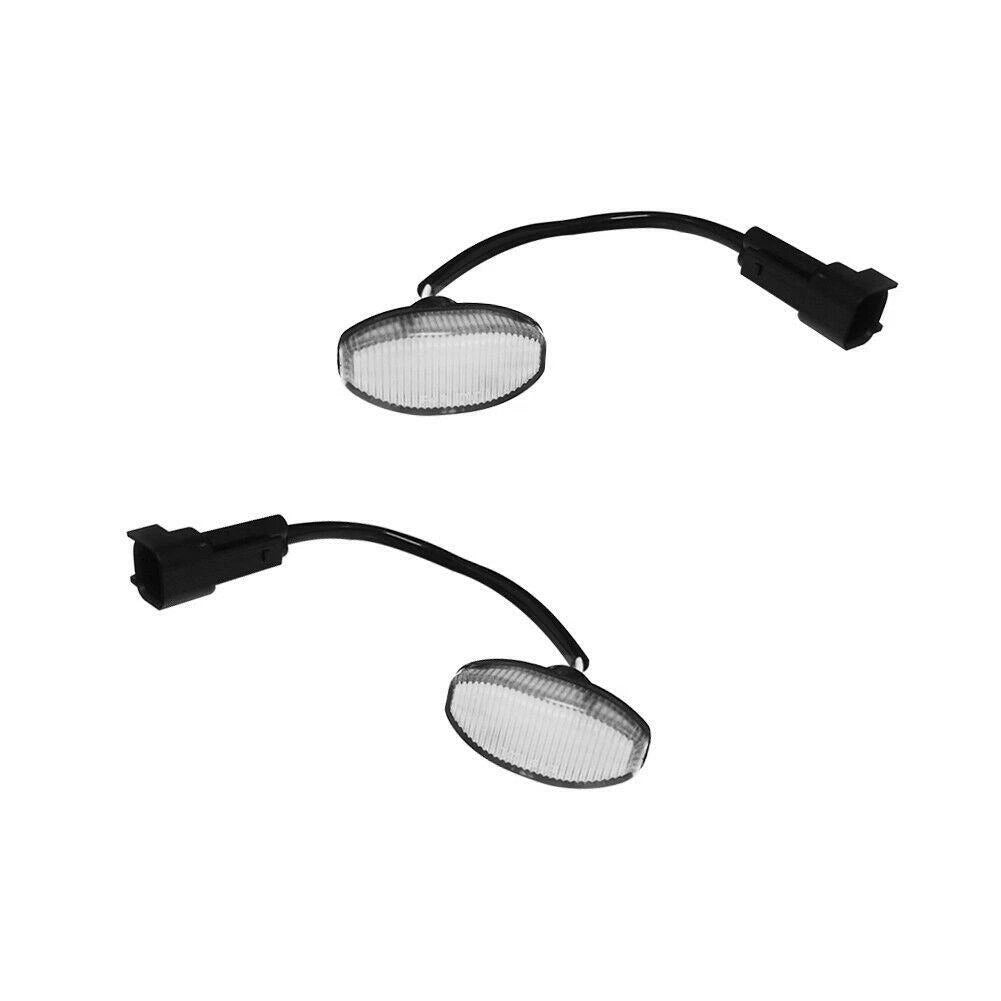 Clear Lens Red LED Rear Side Marker Lights for Ford F-150 Raptor