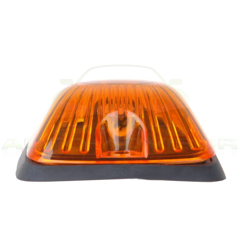 5pcs Cab Marker Roof Running Light Amber Cover for Chevrolet C/K 1500 2500 (1990–1999)