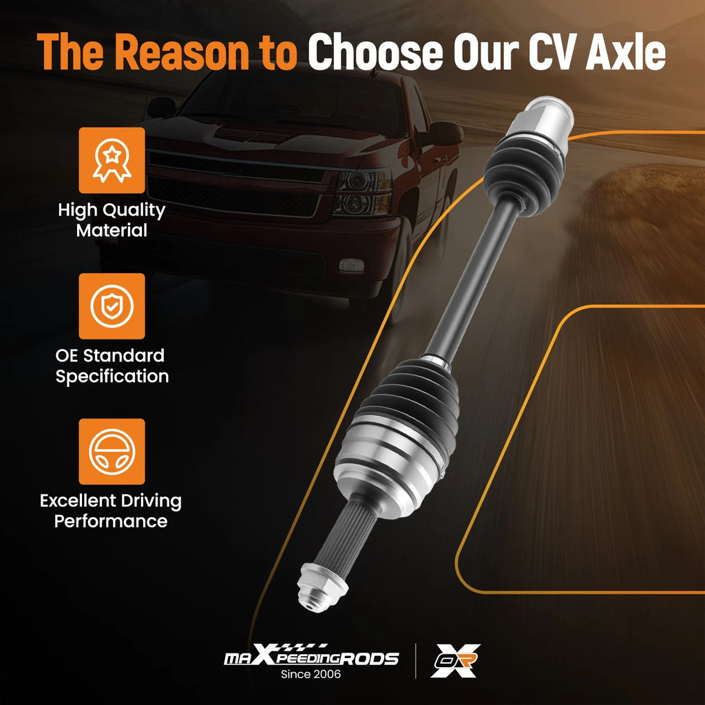CV Axle Assembly for Acura MDX ZDX (2010–2013)