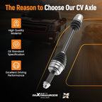 CV Axle Assembly for Acura MDX ZDX (2010–2013)
