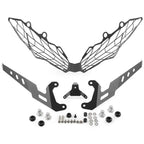 Front Headlight Lamp Grille Guard Cover for Kawasaki Versys 1000 (2019-2021)