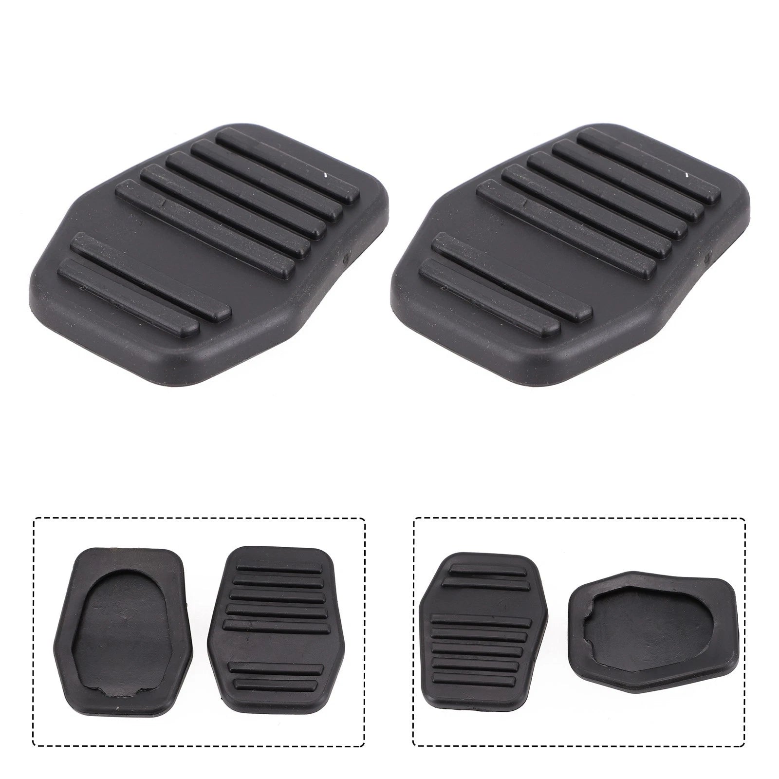 Pedal Pad Covers for Ford Focus (1029040, 1076899, 6789917)
