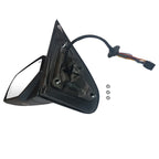Left Power Folding Heated Memory Signal Puddle Chrome Mirror for Chevy GMC