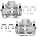 Front Brake Calipers with Brackets for 2010–2017 Chevy Equinox 2.4L (Left/Right)