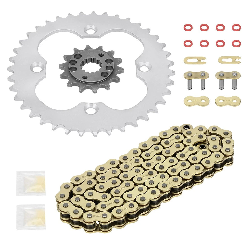 Drive Chain & Sprocket for Honda Sportrax 400 TRX400EX (2005–2007)