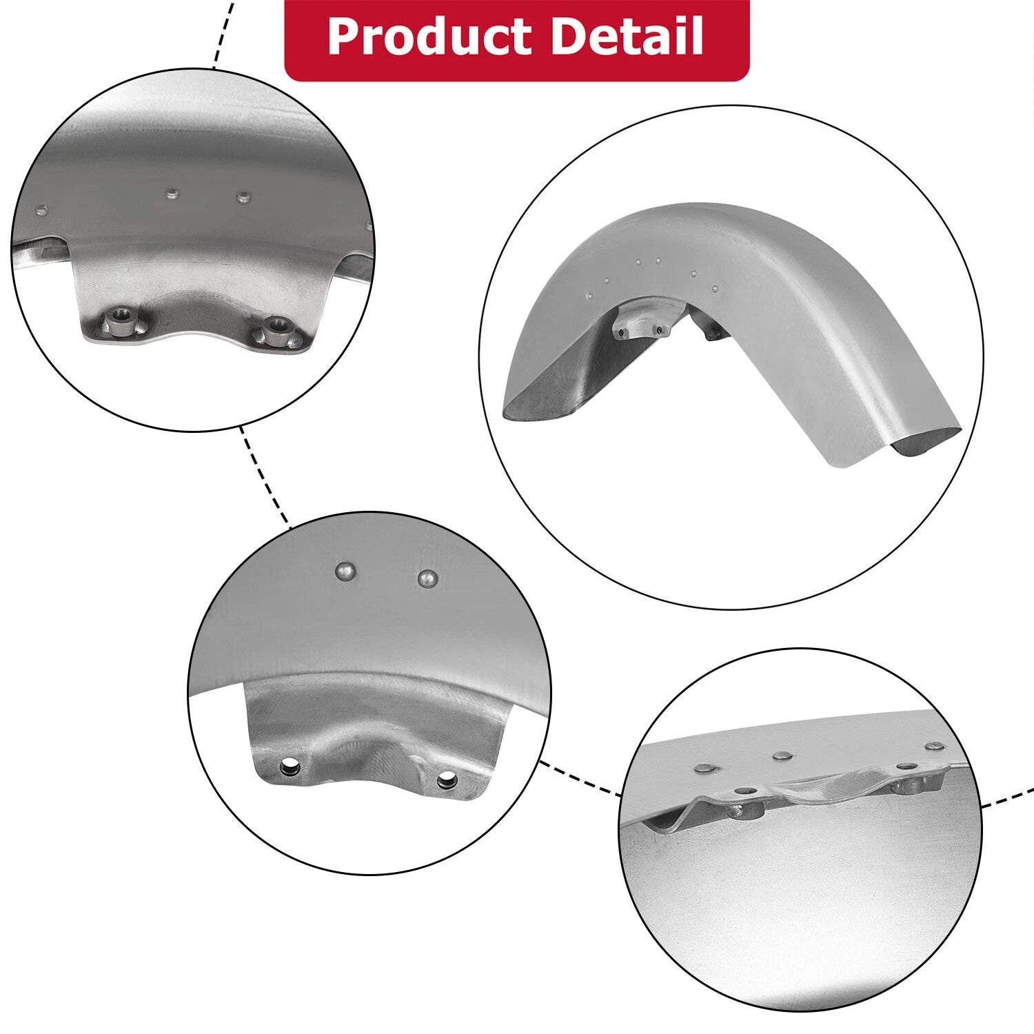 16" Front Fender for Harley Davidson Bagger Touring Road King Street Glide (1989–2013)