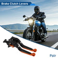 Short Long Brake Clutch Levers for Honda Rebel CMX 500 300 (2017–2021) Black Orange