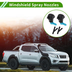 Windshield Washer Nozzle Set of 2 with Y Hose Connector for Honda Odyssey 