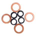 4 x Nozzle Protector & Seat for Yanmar 3JH2 3TN75L Engine