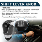 5 Speed Manual Gear Shifter Knob for Ford B-Max (2012–2020) Plastic Leather