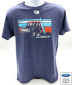 Heather Blue T-Shirt Replacement for Ford Bronco Surfboard Scene (2021–2024)