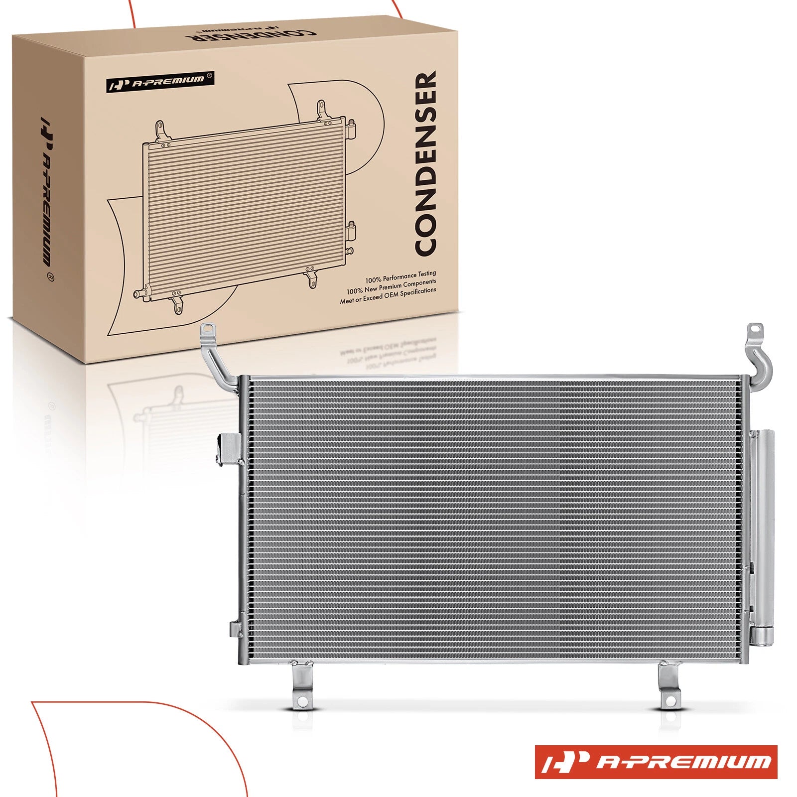 A/C Condenser with Receiver Drier for Subaru Legacy Outback (2020–2022)