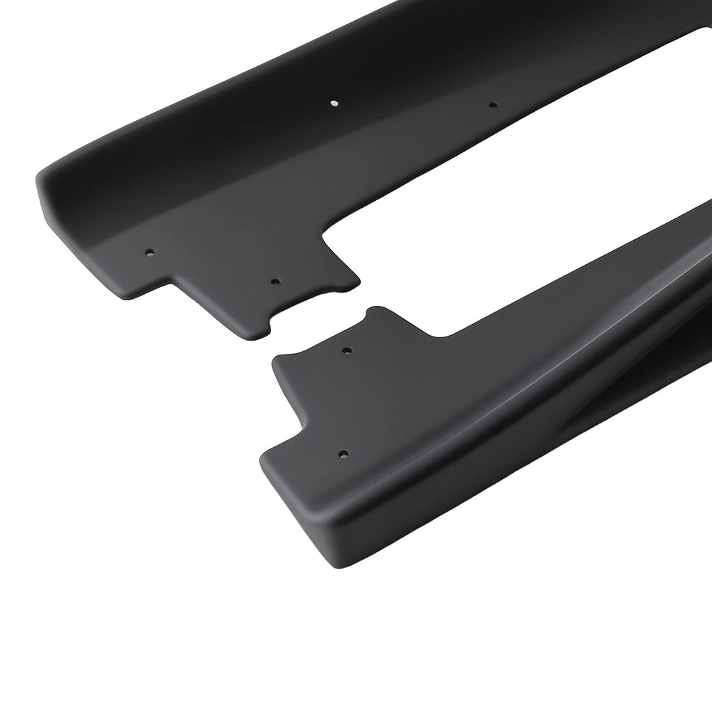 Side Skirts for Chevy Camaro (2016-2023) Matte Black ABS Plastic