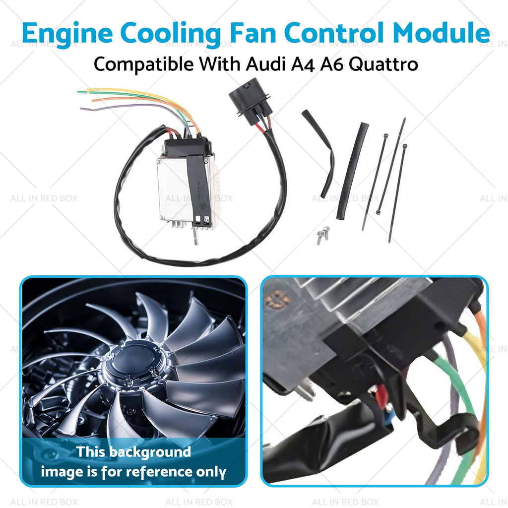 Engine Cooling Fan Control Module for Audi A4 A6 Quattro (2002–2009)