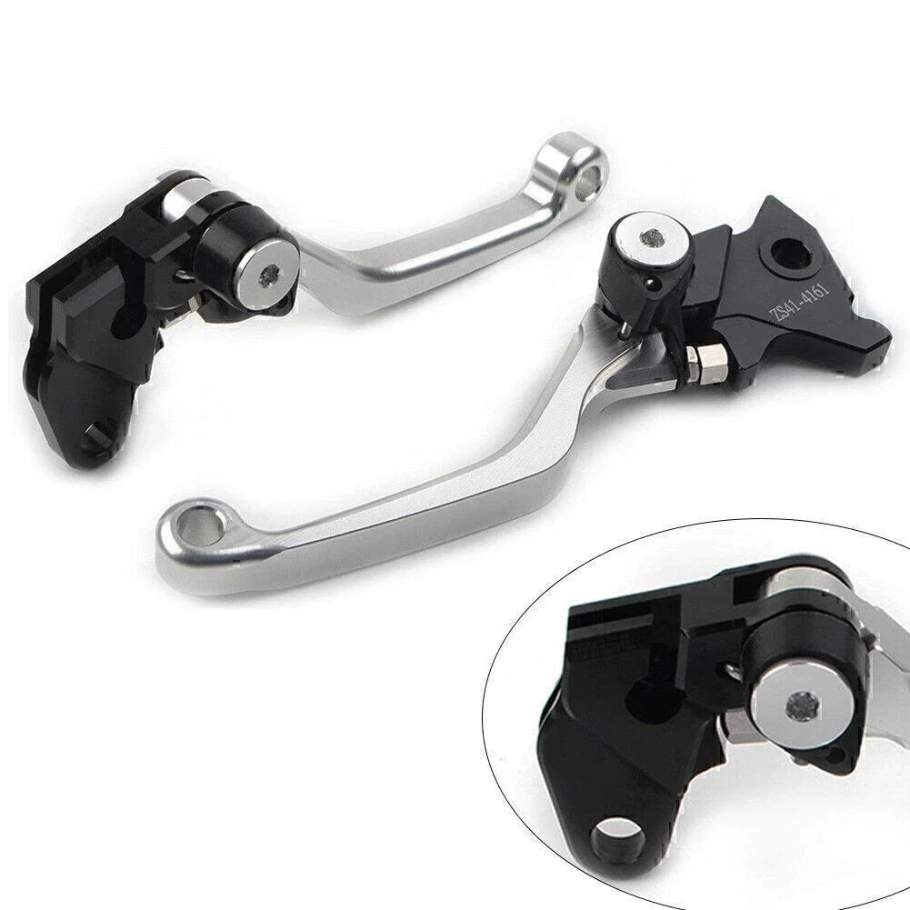 CNC Silver Disc Brake Clutch Levers for Yamaha TTR125L/LE/LW (2000-2020)
