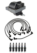 Ignition Wires & Spark Plugs Kit for Chevy G30 V6 4.3L (1996) - ACDelco