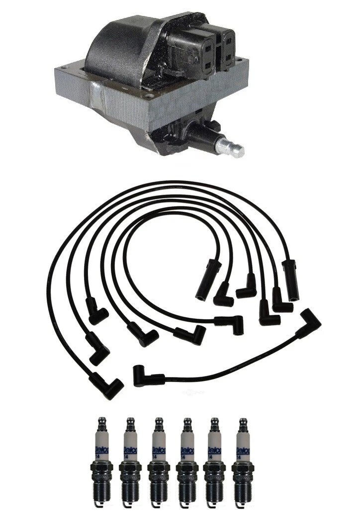 Ignition Wires & Spark Plugs Kit for Chevy G30 V6 4.3L (1996) - ACDelco