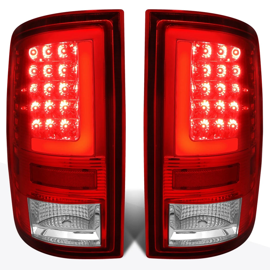 3D LED L-Bar Tail Light for Dodge Ram Pickup (2009–2017)