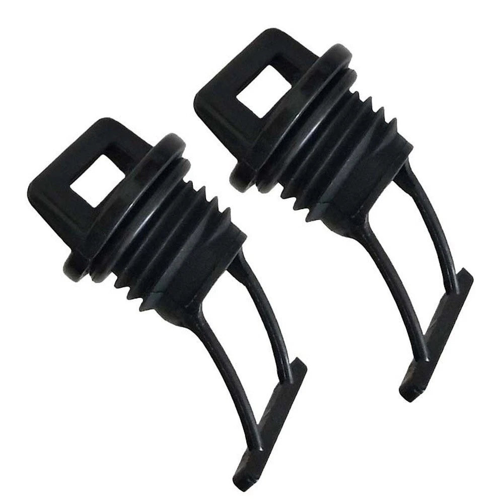 2X Drain Stopper for Kayak M19 (Tapered Black Nylon)