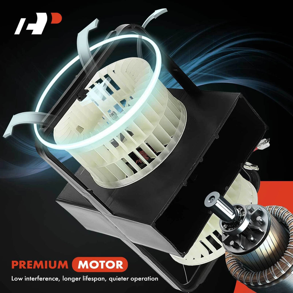 HVAC Blower Motor with Wheel Assembly for Mercedes-Benz E320 E420 E500 (1995-2002)