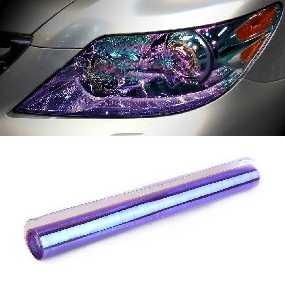 Chameleon Neo Chrome Vinyl Tint for Headlight Taillight Fog (12"x24")