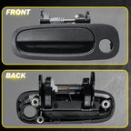 Outer Door Handle for Scion xB (2004–2006) - Black, Left Side, Keyhole