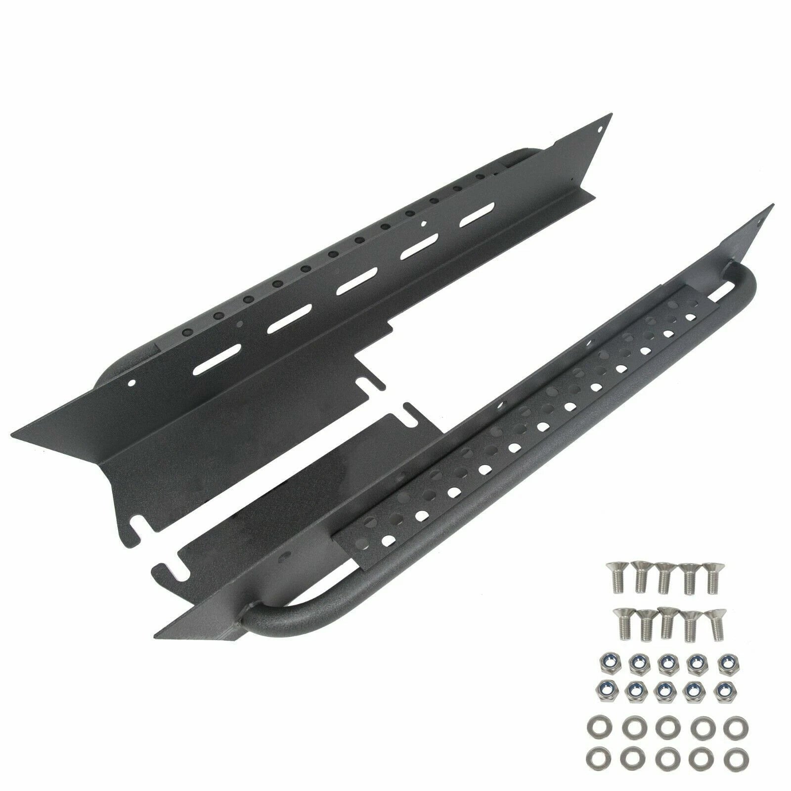 Side Step Armor Rock Slider Nerf Bar for Jeep Wrangler TJ (1997–2006)