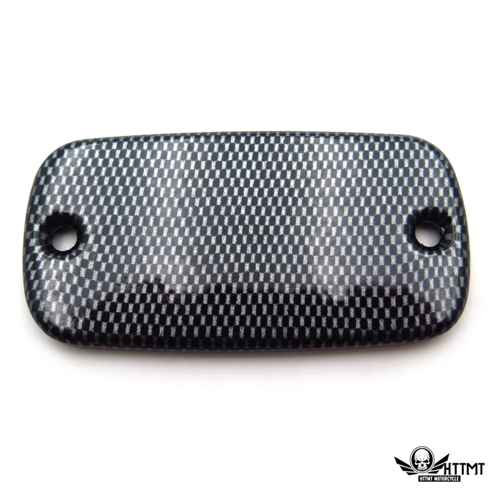Carbon Front Brake Fluid Reservoir Cap Cover for Honda CBR 600RR (2003–2006)