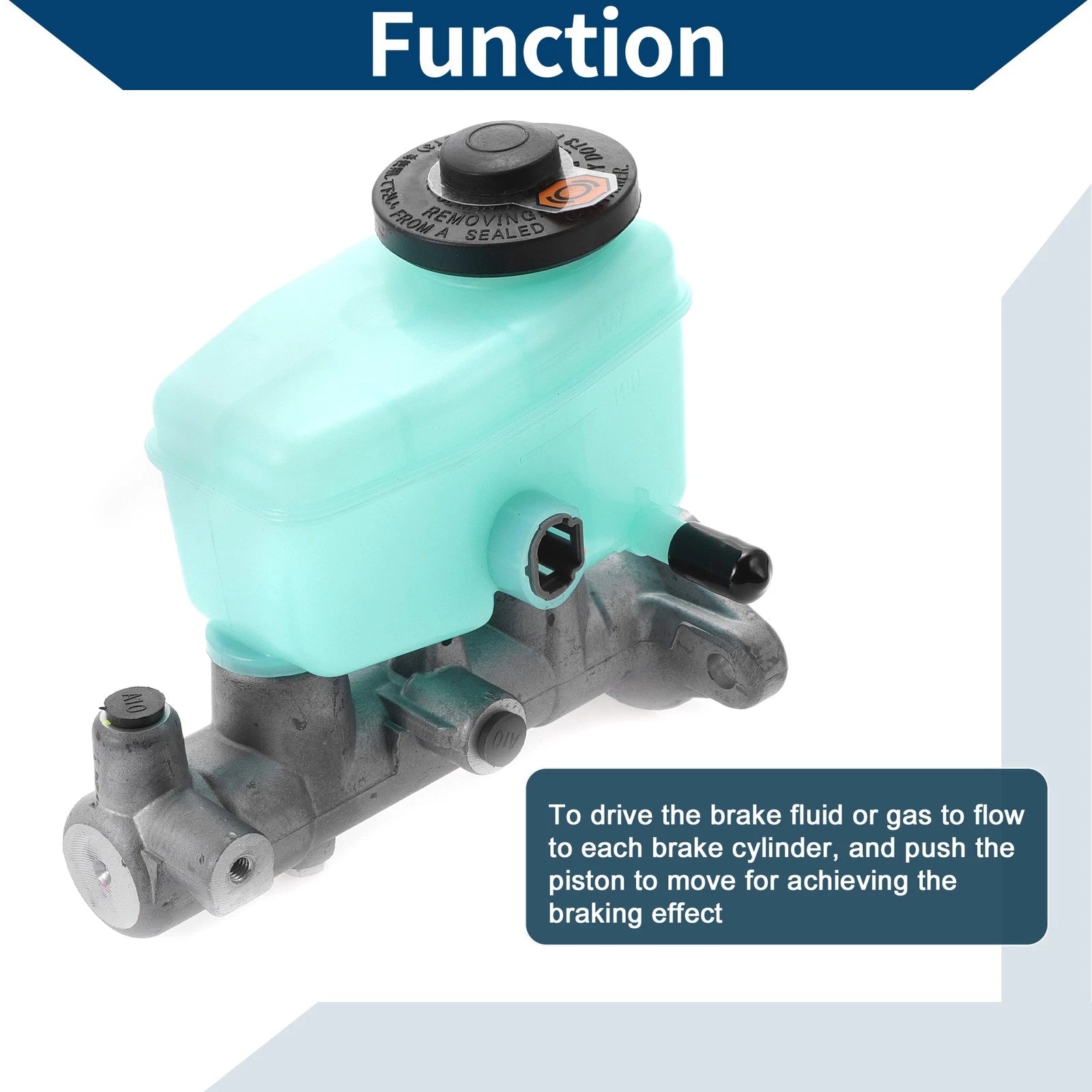 Brake Master Cylinder Reservoir No. 4720160A00 for Toyota Land Cruiser (HZJ78L)