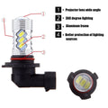 2x LED 9005 9145 15SMD 60W DRL Daytime Light Xenon White 12V