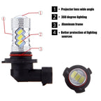 2x LED 9005 9145 15SMD 60W DRL Daytime Light Xenon White 12V