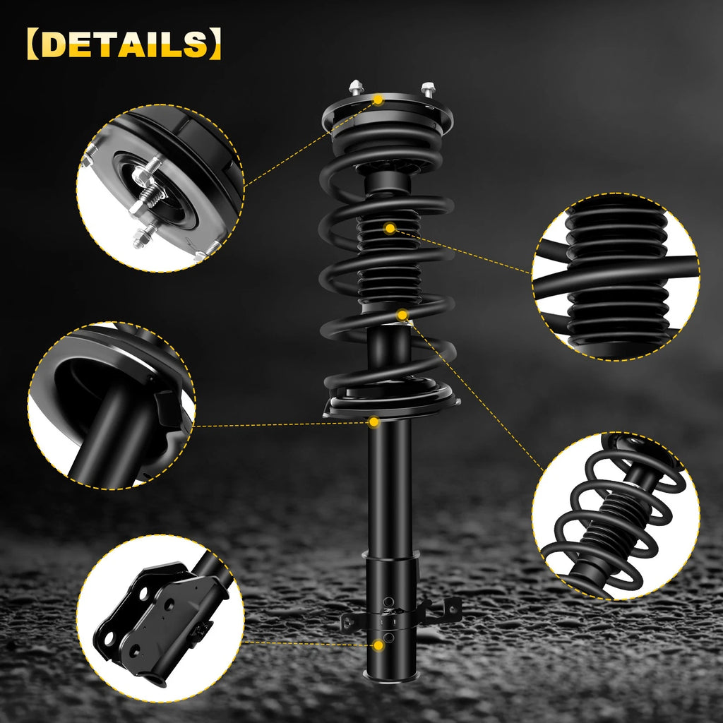 Set of 2 Complete Struts for Ford Edge (2007–2010)