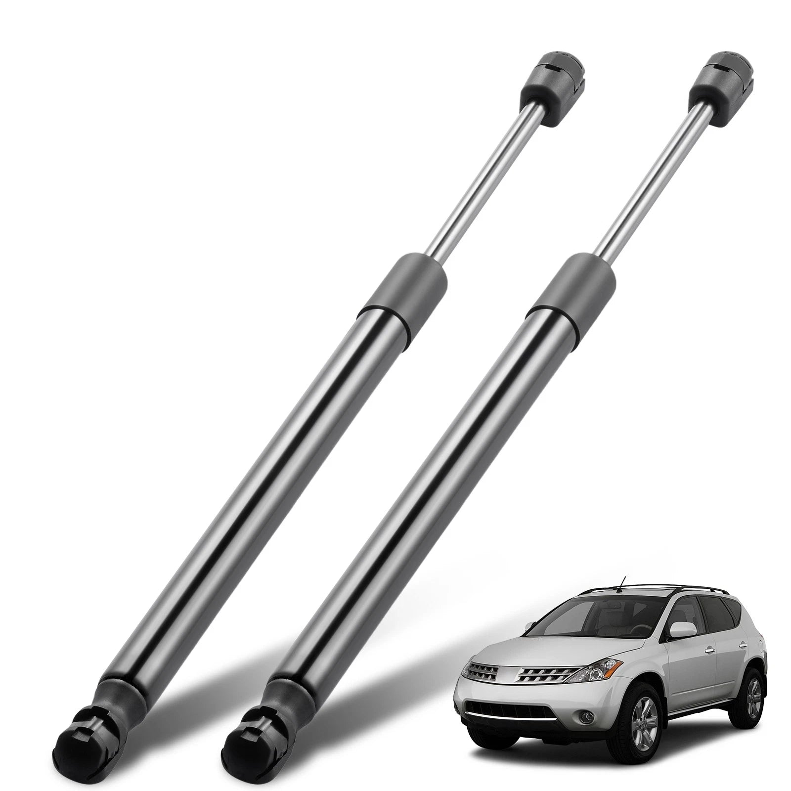2X Hood Shock Struts for Nissan Murano (2003–2007)