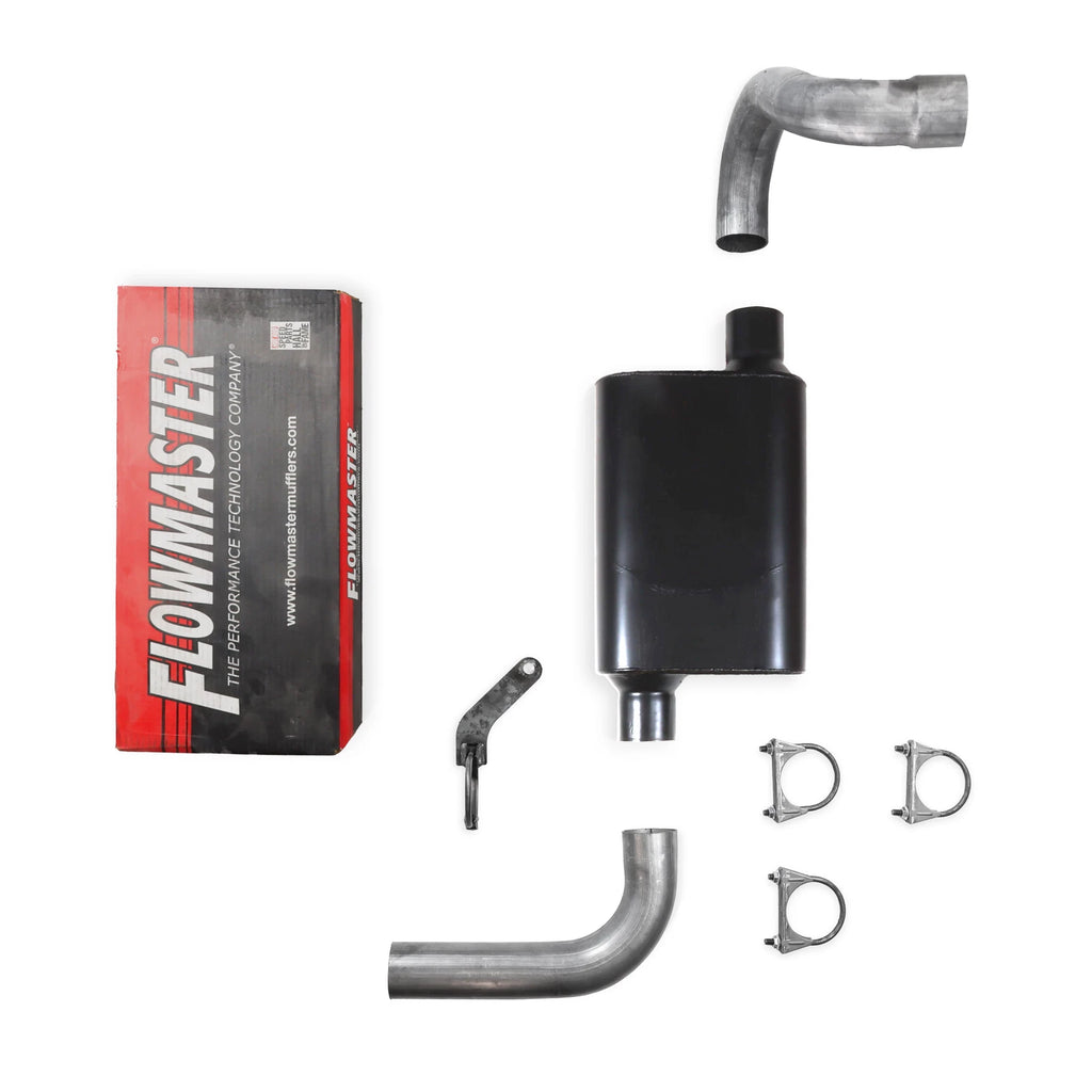 2.5" Single Exhaust Kit for Jeep Wrangler (2018–2025) Flowmaster Super 44